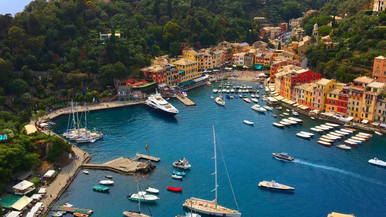 Portofino, Italian Riviera southeast of Genoa city