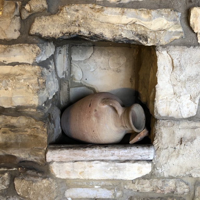 Historic Clay Jar, Showcasing Ancient Artisan Pottery