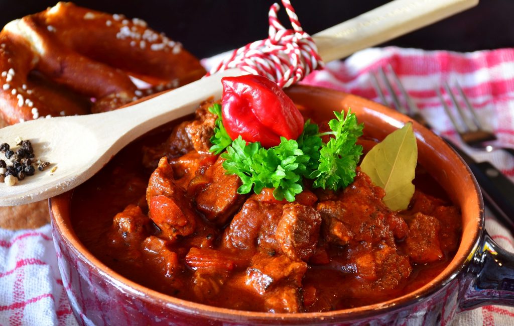 A Meat Goulash Dish