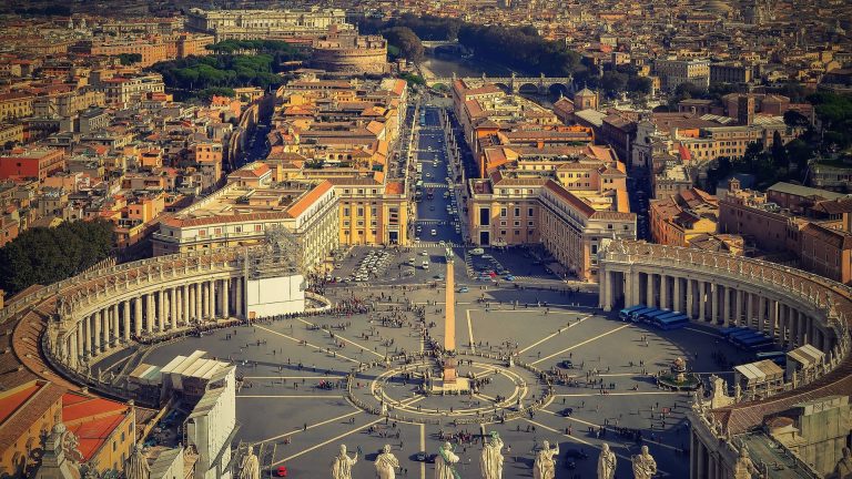 Vatican City State within Rome, Italy