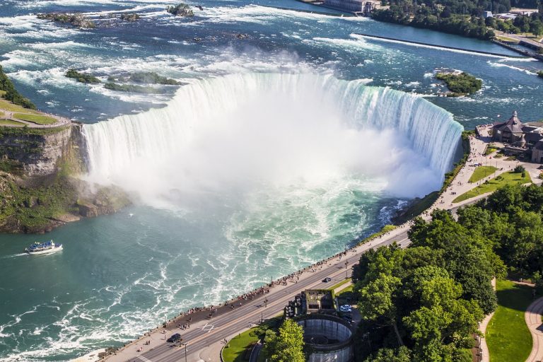 Beautiful View of Niagara Falls, USA/Canada