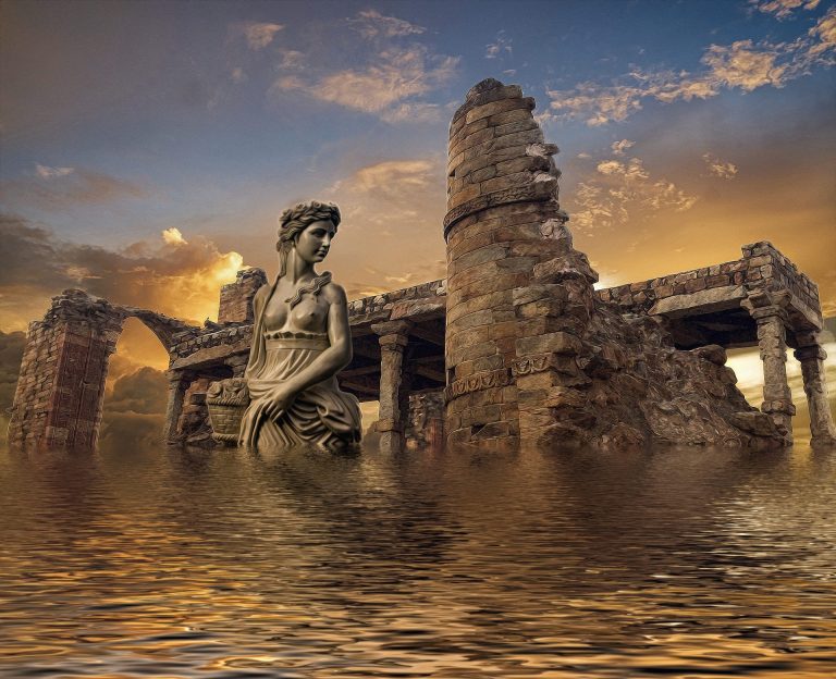 Ruins of The Mythical Atlantis Kingdom