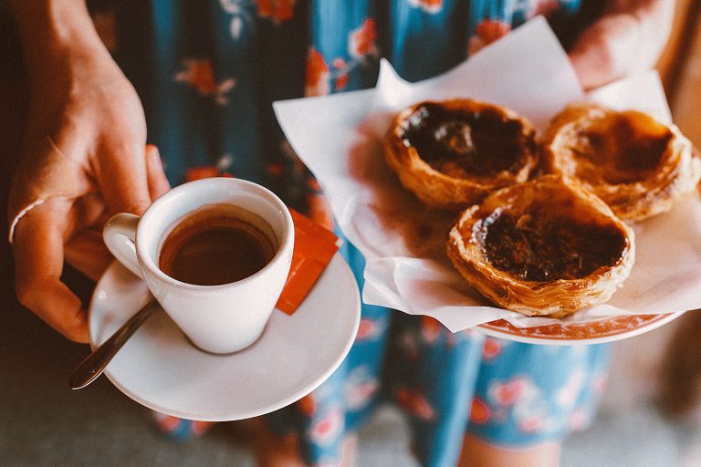 Pastel de nana is a traditional Portuguese egg tart pastry