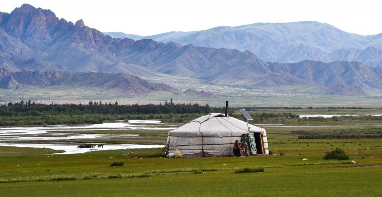 The Mongolian Ger or Yurt, The Ultimate Style of Simplicity. You Can Pack and Carry Your Home (Ger) on The Go