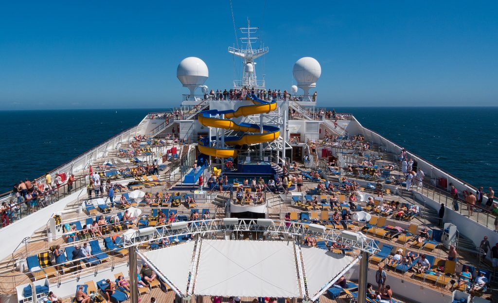 Cruise Ship Deck, by MustangJoe via Pixabay