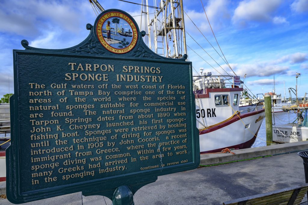 Tarpon Springs in Central West Florida by cnwilliams54 via Pixabay