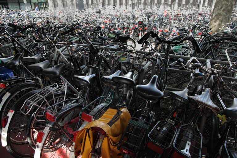 More bikes than people in the Netherlands via Pixabay