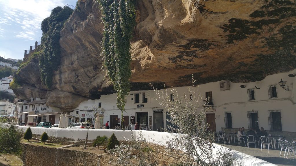 Setenil de las Bodegas in Southern Spain