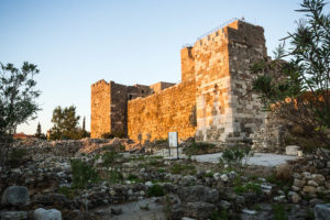 Kasteel van Byblos, een van de monumentale monumenten van Libanon