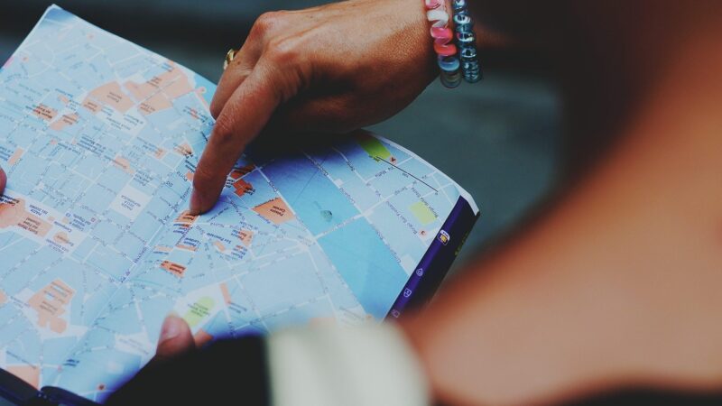 A Map of a Tour Guide