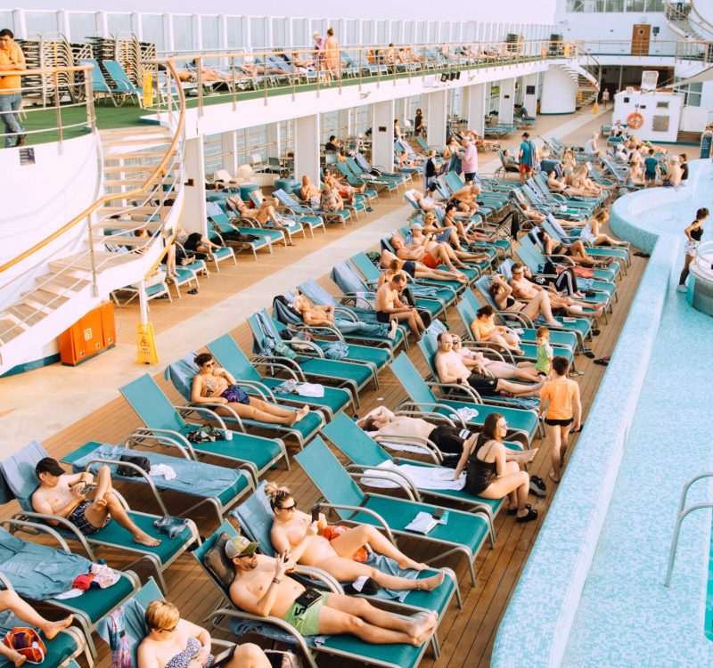 Relaxing by The Pool on A Cruise Ship, by Arun Sharma via Unsplash