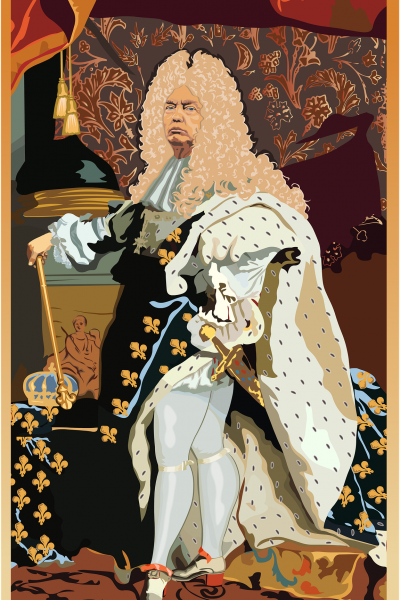 Louis XIV of France, The Sun King, by heblo via Pixabay